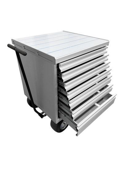 30" Aluminum Pit Cart