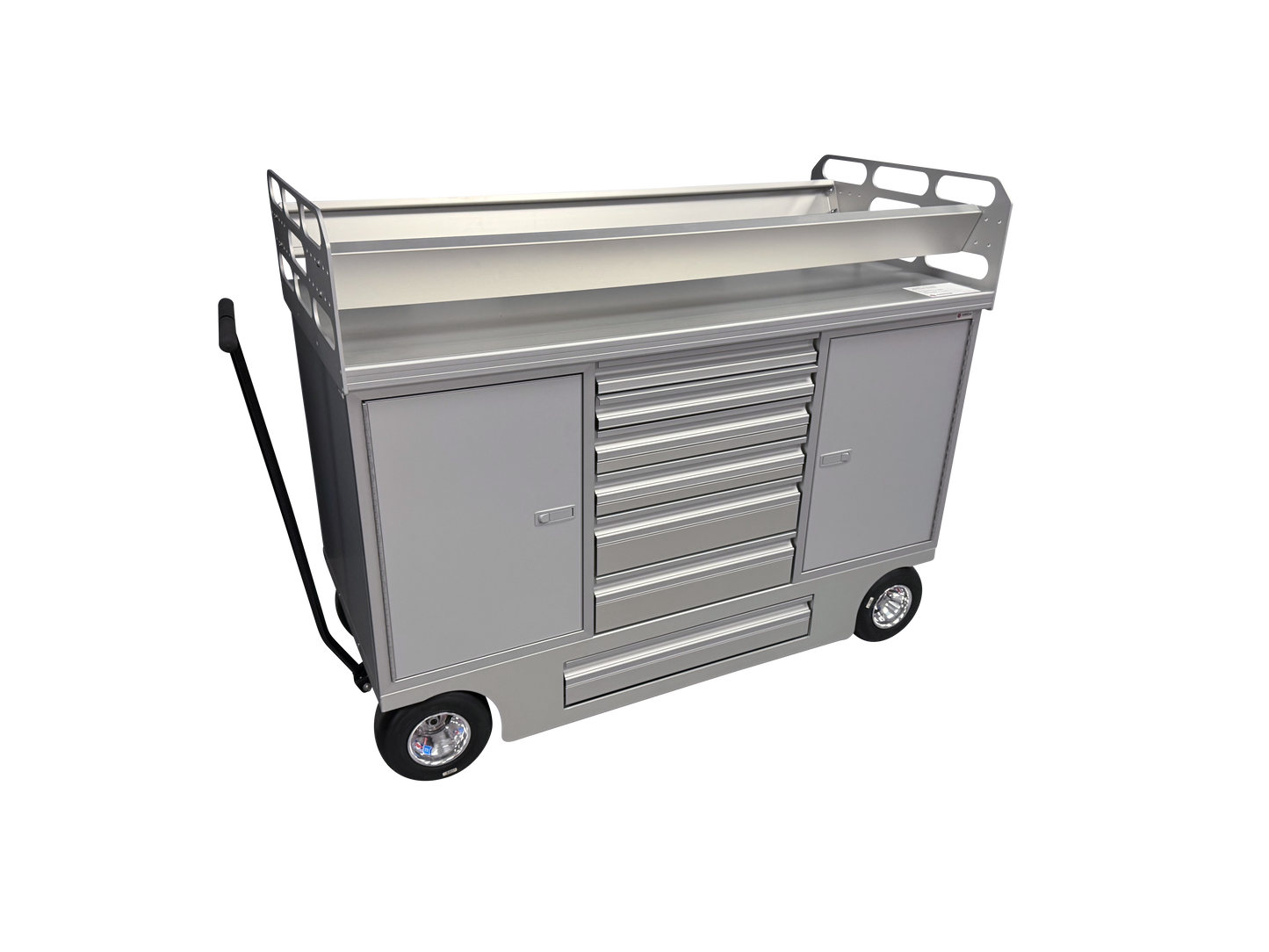 60" Aluminum Pit Cart