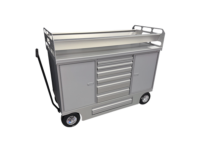 60" Aluminum Pit Cart