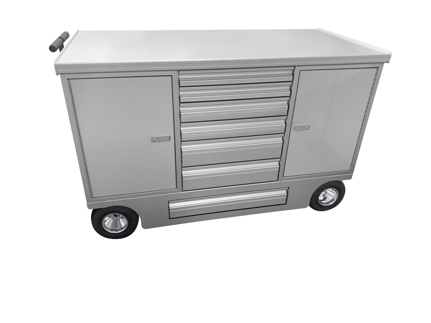 60" Aluminum Pit Cart