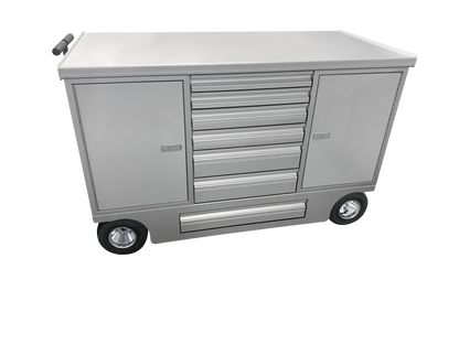 60" Aluminum Pit Cart