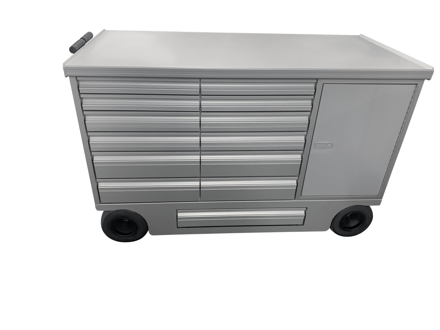 60" Aluminum Pit Cart