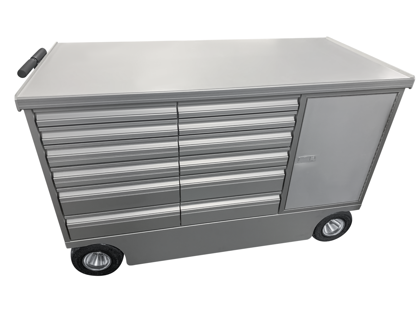 60" Aluminum Pit Cart