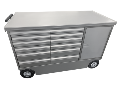 60" Aluminum Pit Cart