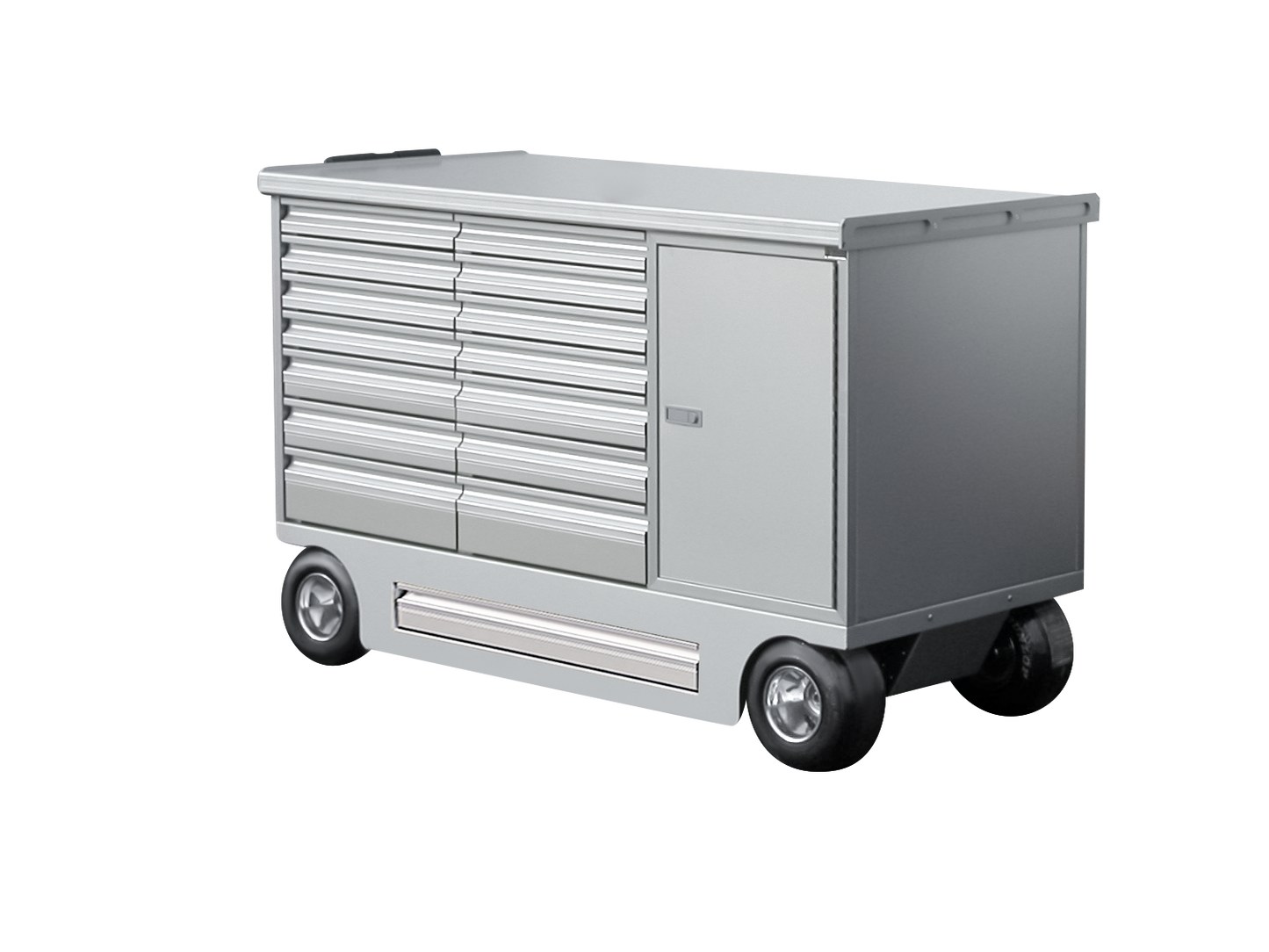 60" Aluminum Pit Cart