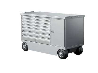 60" Aluminum Pit Cart