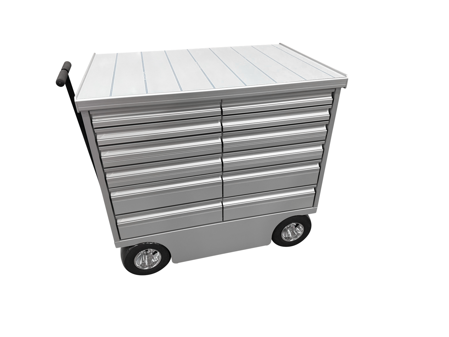 42" Aluminum Pit Cart