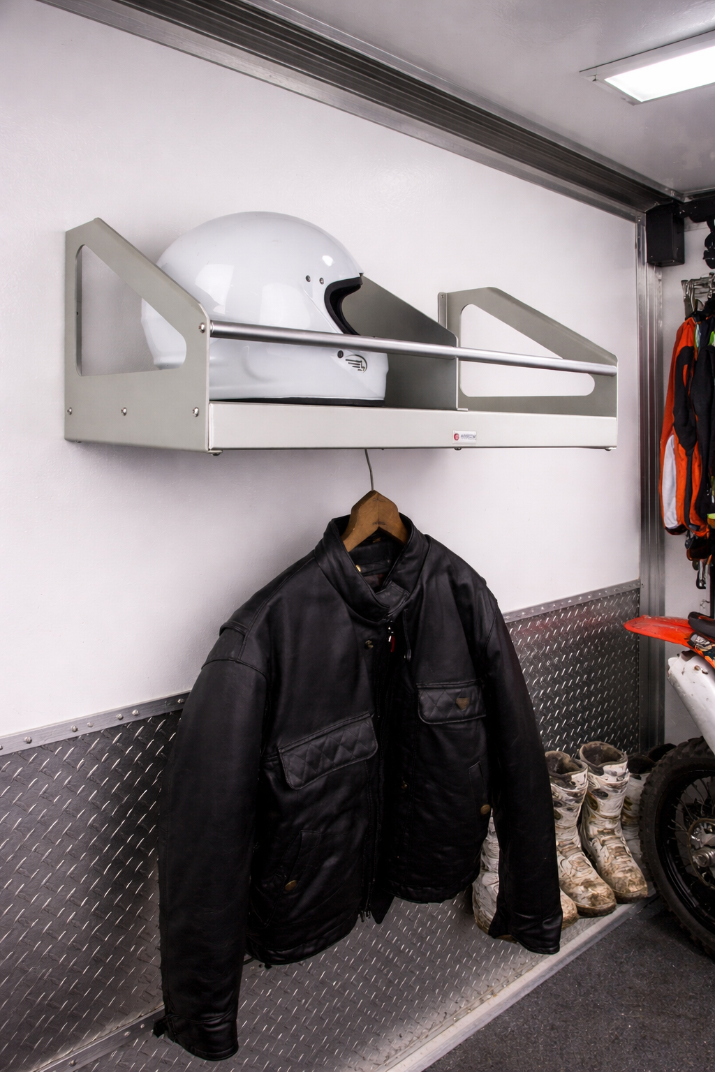 Double Helmet Rack