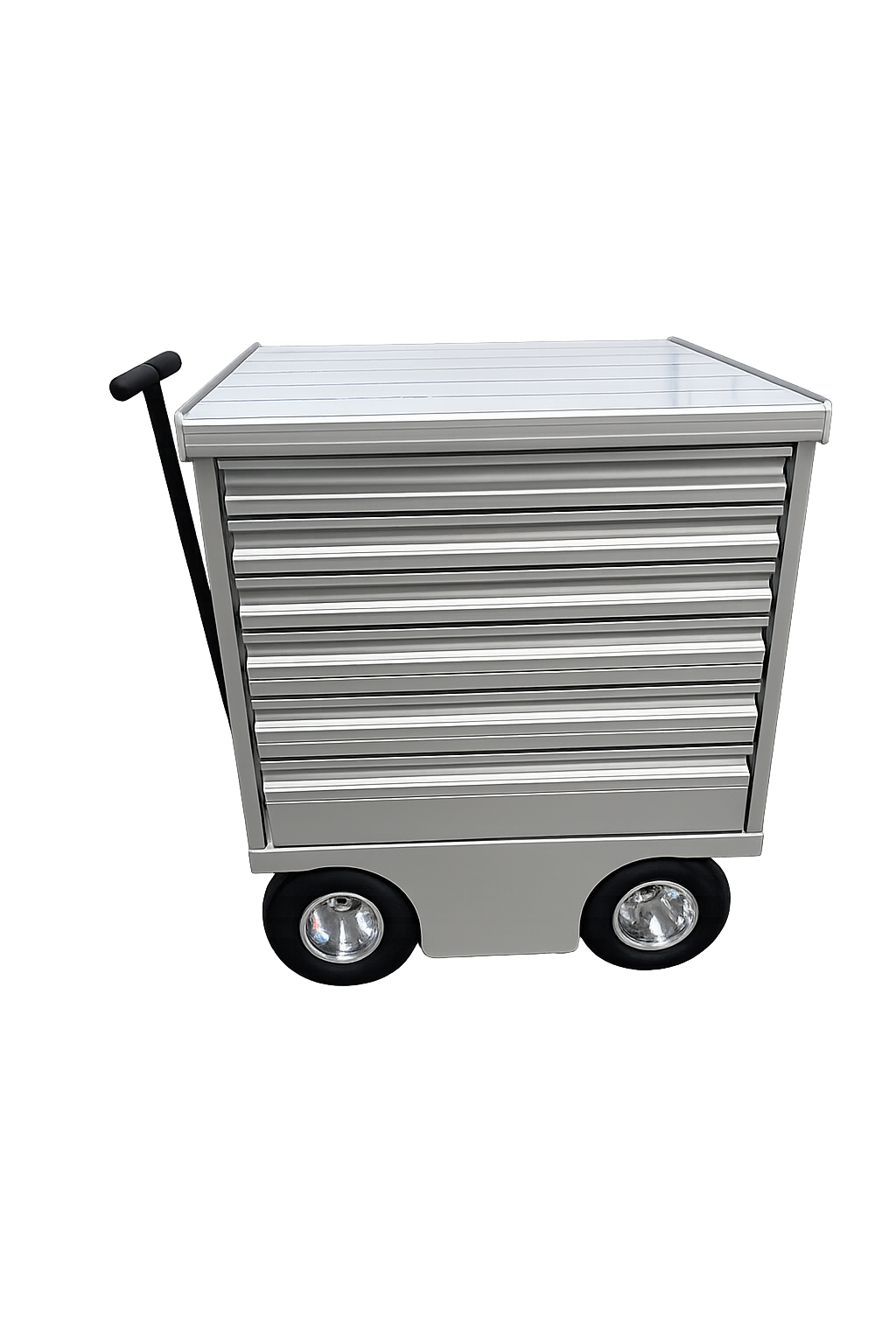 30" Aluminum Pit Cart