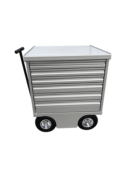 30" Aluminum Pit Cart