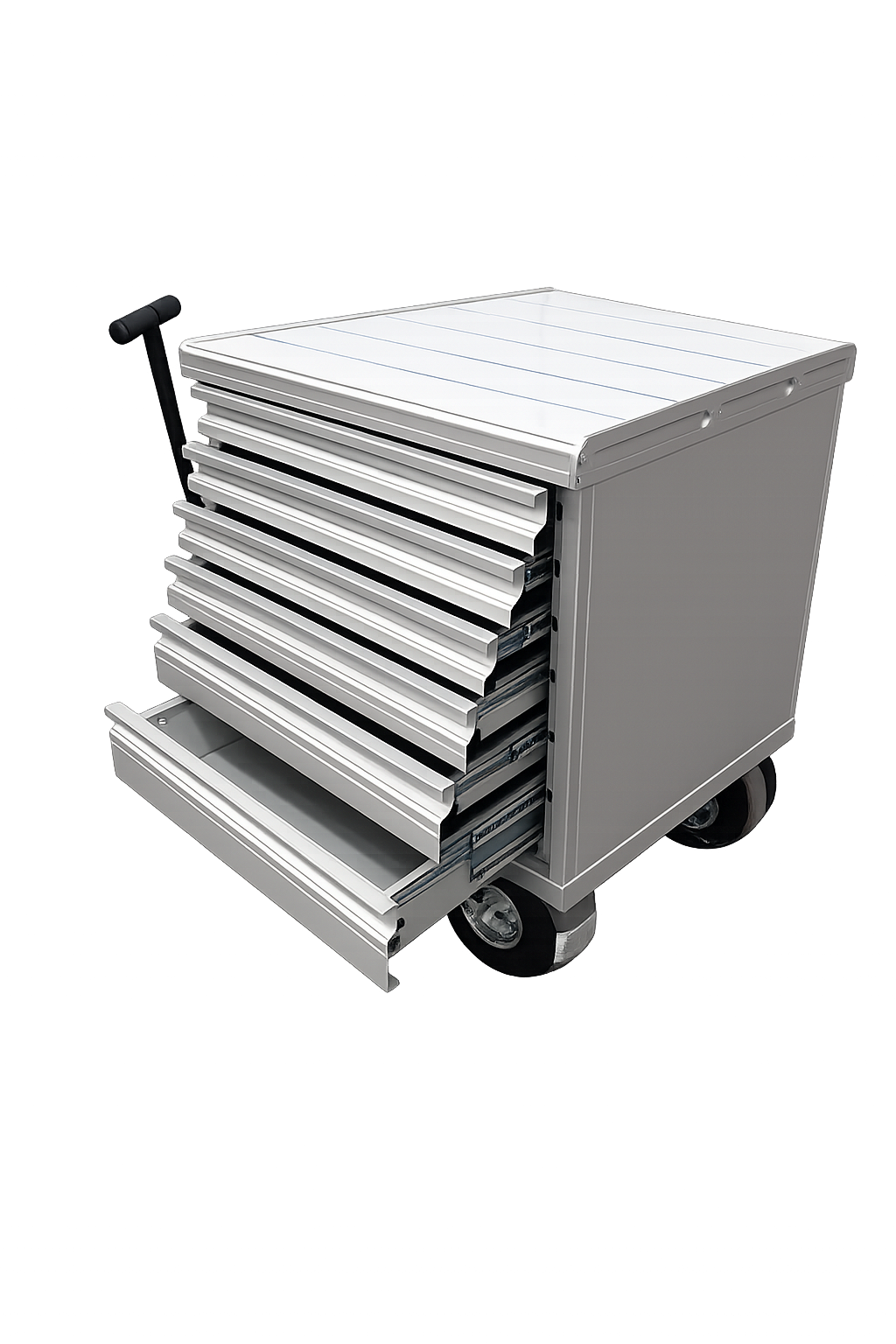 30" Aluminum Pit Cart