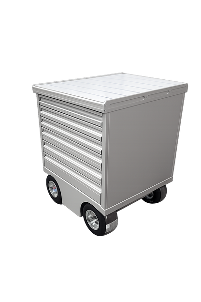 30" Aluminum Pit Cart