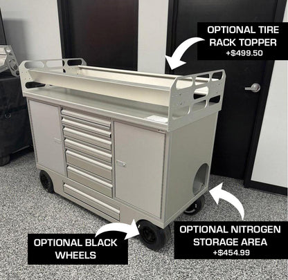 60" Aluminum Pit Cart