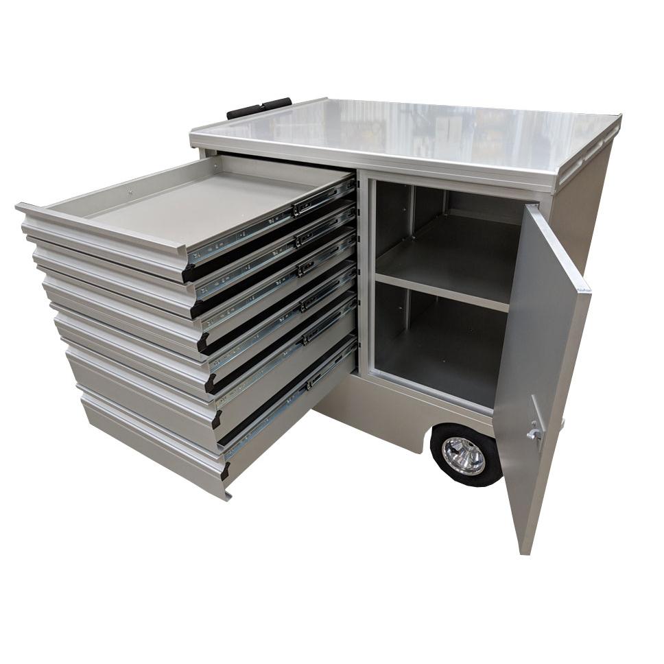 42" Aluminum Pit Cart